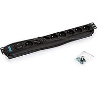 Triton RAB-PD-X07-A1 Unidad de distribución de energía (PDU) Negro - Unidad de distribución de energía (PDUs) (Negro, 8X ČSN, 2 m, 16 A, 16 A)