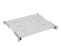 Triton Shelf with Perforation 1U 550mm - Accesorio de Rack (Negro, 40 kg, 550 mm, 1U)