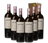 Tritón Tinta de Toro - Ideal para Maridar con Carne y Comida Mediterránea - Pack 6 Botellas 75cl