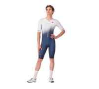 Tritraje Castelli Core Corto Azul Blanco, Talla S