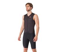 Tritraje Castelli Free San Remo 3 Sin Mangas Negro, Talla S