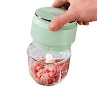 Triturador de Ajo Eléctrico | Picadora de Verduras USB Multiusos - Cortador Eléctrico Portátil sin Cable con Tazón, Ligero para Cocina Hogar Preparación de Comida para Bebés Ensaladas