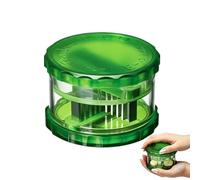 Triturador de ajos Prensa trituradora de alimentos manual y giratoria | Utensilio de Cocina para Ajo Ensalada para Camping Hogar Restaurante Apartamento Picnic