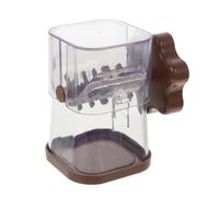 Triturador de Chocolate y Nueces Manual, ABS Color Café | Fácil de Usar, Ligero y Desmontable, para Jengibre y Cacahuete en Cocina o Exterior
