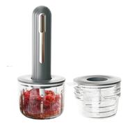 Triturador de Cocina,Picador de Carne Compacto | Triturador Eléctrico Apto para Lavavajillas para Preparación de Alimentos, Frutas, Comida para Bebés y Verduras
