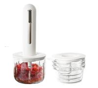 Triturador de Cocina | Picador de Carne Compacto - Triturador Eléctrico Apto para Lavavajillas para Preparación de Alimentos, Frutas, Comida para Bebés y Verduras