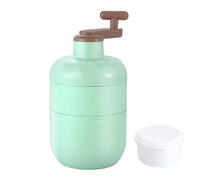 Triturador de Hielo | Triturador Manual De Manivela | Máquina Para Hacer Granizados Portátil De Acero Inoxidable,para Uso en el Hogar, la Cocina, la Preparación de Cócteles y Bebidas,