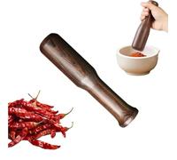 Triturador de madera, triturador manual de madera antideslizante, chucrut para tarros de mason, para verduras, carne, repollo, encurtidos, conservas, ablandamiento, preparación de comidas, cocina en