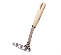 Triturador de patatas de acero inoxidable para uso en cocina, herramienta trituradora de frutas y batatas, tamaño compacto de 7 x 7 x 13,6 cm, fácil de manejar y almacenar, para triturar varios