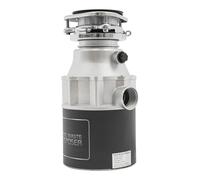 Triturador de residuos de cocina, 3/4 HP 220 V 3600 rpm, para cocina, trituradora de residuos de alimentos, diseño a presión, molinillo de basura profesional para fregadero, cubo de basura eléctrico,