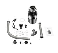 Triturador de residuos de cocina, 560 W, triturador de residuos de alimentos, 1,4 L, silencioso, para triturar residuos de cocina