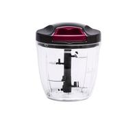 Triturador Manual de Alimentos JATA HMAQ4506 (Negro y Rojo)