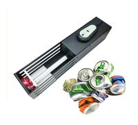 Trituradora automática de latas de refresco Trituradoras eléctricas remotas, latas acostadas y de pie de doble uso, compactador eficiente Latas de 160~500 ml y botellas de plástico de 250