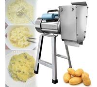 Trituradora comercial de papas y verduras, triturador eléctrico de alimentos de 1100W, máquina de puré de acero inoxidable para papas, tomates, frutas y preparación de comida para bebés