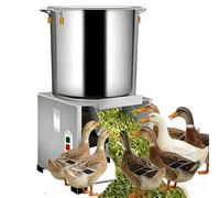 Trituradora Cría, Picadora Verduras Eléctrica Procesador De Alimento Para Aves Acero INOX Pica Varias Verduras 2800 RPM Trituradora De Cría Doméstica Para Procesar Alimentos(220v,1800W)