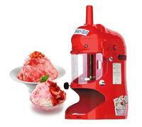 Trituradora De Afeitadora De Hielo 250W 90Kg/H MáQuina De Afeitar EléCtrica Para Hacer Conos De Nieve - Cubo De Hielo Afeitado - Cilindros De Hielo De 5" De DiáMetro, Inicio Con Un BotóN,Red