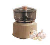 Trituradora de ajo eléctrica - Picadora de verduras inalámbrica, rebanadora de cebolla portátil multifuncional | Picadora de alimentos, Máquina de carne eléctrica para uso doméstico, amoladora de ajo
