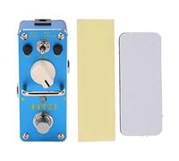 Trituradora de bits de Pedal de Efecto de Guitarra eléctrica True Bypass Mini Pedal Individual con Carcasa de Metal Azul para guitarristas músicos