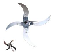 Trituradora de césped para el hogar, cuchillas trituradoras de hierba, cuchillas de cuchillo para triturar verduras de diámetro ajustable