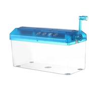 Trituradora de documentos manual - Trituradora de papel portátil | Herramienta de corte compacta para oficina y hogar | Protección de datos, trituradora de papel, material PET, 26 x 11 x 14,3 cm