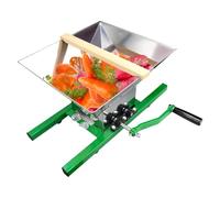 Trituradora De Frutas Manual - Jusquier De Acero Inoxidable Con Embudo De Gran Tamaño De 7 Litros,Trituradora Manual De Uvas Bayas Y Frutas Para Vino | Para Uvas Bayas Peras Melocotones Ciruelas