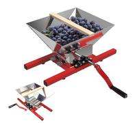 Trituradora de frutas, trituradora manual de 7 litros, trituradora de uva portátil para elaboración casera y prensado de sidra