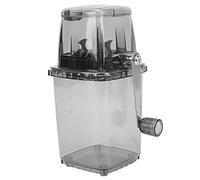 Trituradora de hielo de manivela, 1,2 L, licuadoras de hielo manuales transparentes, trituradora de cebo de pesca, picadora de alimentos, afeitadora de hielo portátil para cocina