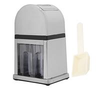 Trituradora de hielo manual Máquina de hielo raspado con manivela que ahorra mano de obra con cubierta transparente DURADERO, AHORRO DE ENERGÍA, A PRUEBA DE POLVO, DISEÑO