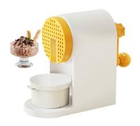 Trituradora de hielo manual, maquinilla de afeitar giratoria con manivela - Herramienta de trituración sin electricidad para el hogar, cocina, picnic, comida para camiones y cócteles