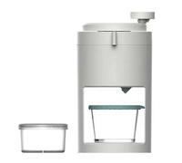 Trituradora de hielo manual portátil, Batidora multifunción, Afeitadora de hielo de mano para cocina doméstica, Herramienta compacta para romper