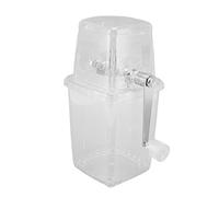Trituradora de hielo manual, trituradora de hielo de manivela Máquina de afeitar de hielo portátil Molinillo de hielo manual Picadora portátil Máquina para hacer bebidas para el