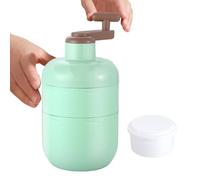 Trituradora de hielo, máquina de hielo afeitado,Pequeña máquina de afeitar de hielo | Fabricante de cono de nieve para nieve, trituradoras manuales para niños Snowcones, Slushies y más
