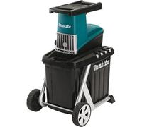 Trituradora de jardín Makita UD2500 eléctrica 2500W 67L corte 45mm ruedas