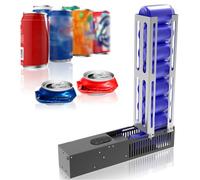 Trituradora de Latas Eléctrica latas de aluminio Trituradoras eléctricas para reciclaje Encimera automática 8/12/16oz Llenado 8 a la vez Compactador de alta resistencia para lata de cerveza