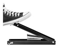 Trituradora de latas - Pedal de 14,57 pulgadas | Accesorios para botes de basura de hierro, trituradora de latas, prensa de residuos para refrescos de aluminio, contenedor de refrescos, higiénico, efi