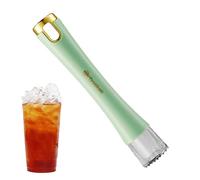 Trituradora de limonada, de hielo triturado, mazo de cóctel para picar frutos de hielo, herramienta de té de limón, batidora de frutas, herramientas manuales para tiendas de bebidas, 7,87 x 1,18