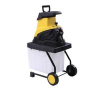 Trituradora De Madera Eléctrica Trituradoras Hojas Alta Potencia 2500W Capacidad 45L For Cortar Ramas Secas Funcionamiento Silencioso