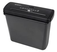 Trituradora de papel Genie 106 S Vario para cualquier papelera (hasta 6 hojas, corte en tiras), color negro