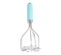 Trituradora de patatas de acero inoxidable prensada trituradora de patatas de cocina puré de frutas, herramienta para hacer jugos, empujadores de patatas, fácil de usar, acero inoxidable, trituradora