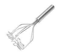 Trituradora de patatas de acero inoxidable prensada trituradora de patatas herramienta manual de frutas y verduras máquina de lodo a presión manual duradera de frutas y verduras máquina de barro a