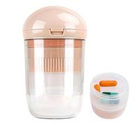 Trituradora de píldoras, divisor de píldoras | Mérico medicinal, tableta con caja de almacenamiento - PILL CUTTER GRINDER, SPLITTER MEDICAMENTOS PARA AMIGOS, FAMILIA, NIÑOS, NIÑAS