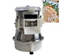 Trituradora de pollo comercial, picadora de pollo resistente con cuchillas de acero inoxidable duraderas, alta salida de 40 kg/h, cámara de alimentos extraíble para facilitar la trituración