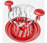 Trituradora de pollo, herramienta de trituración de pechuga de pollo grande de 11 pulgadas con base antideslizante, máquina trituradora de carne, mango ergonómico, resistente al calor, sin BPA,