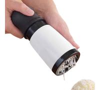 Trituradora de queso rotativa - Rallador y trituradora de acero inoxidable de alta calidad, herramienta de cocina ergonómica, dispositivo de rallador versátil para alimentos | Gadget perfecto para