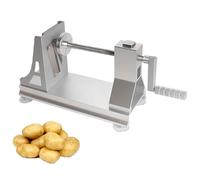 Trituradora de verduras con 3 tipos de cuchillas, mango de rodillo cómodo, fácil de usar para patatas, rábanos, zanahorias