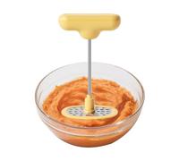 Trituradora de verduras de acero inoxidable - Accesorio culinario duradero compuesto por veinticuatro aberturas que garantizan una mezcla homogénea ideal para recetas caseras platos cremosos preparaci