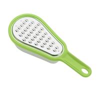 Trituradora de verduras de acero inoxidable, rallador manual de acero inoxidable, picadora de verduras multifuncional con caja de almacenamiento para cocina, restaurante