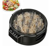 Trituradora eléctrica de carne de pollo, recargable por USB, inalámbrica, trituradora de carne con 3 modos de temporizador para pollo, carne de res, cerdo, comida para mascotas, cocina casera
