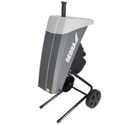 Trituradora eléctrica de plantas DEDRA 2500 W, diámetro de corte 45 mm, velocidad 0-2950 rpm, bolsa de recogida 65 L, trituradora de ramas para jardín y mantenimiento de residuos verdes