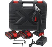 Trituradora Eléctrica Recargable 30mm ABS Acero Aleado Poda Jardinería EE. UU.